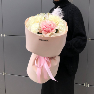 Букет "Молочный пудинг" S