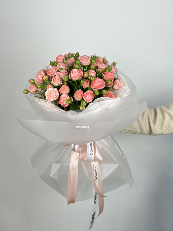 Букет 9 Кустовых роз