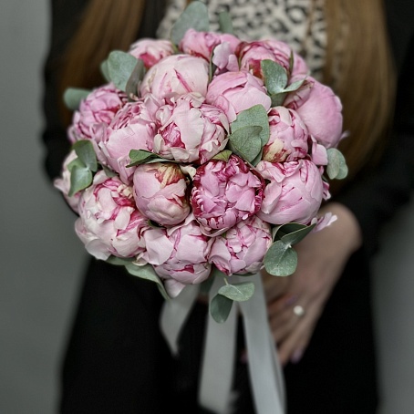Букет невесты из Пионов