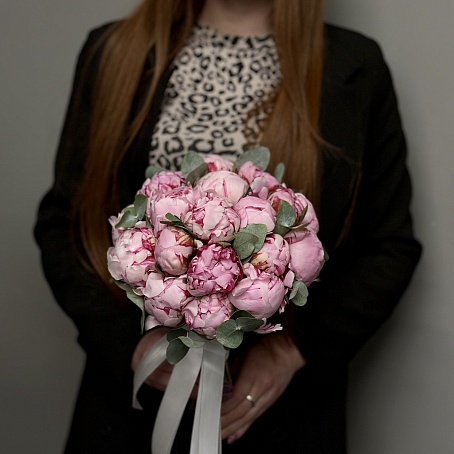 Букет невесты из Пионов