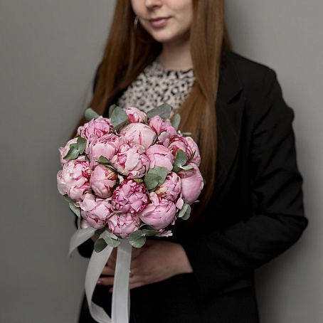 Букет невесты из Пионов